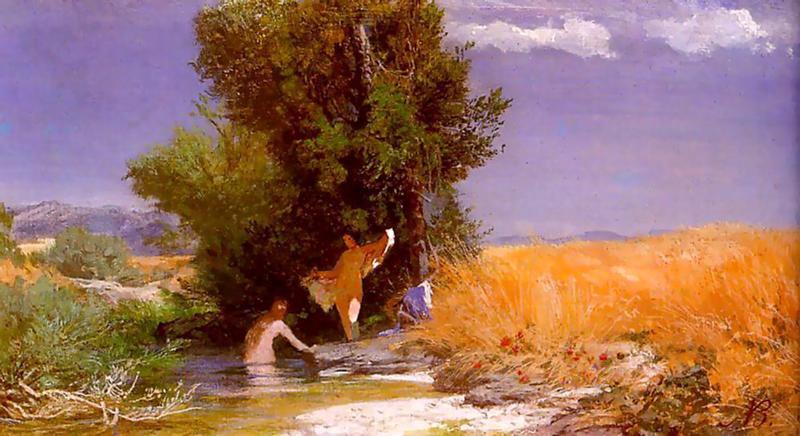 Bocklin Arnold - Nymphes se baignant.jpg